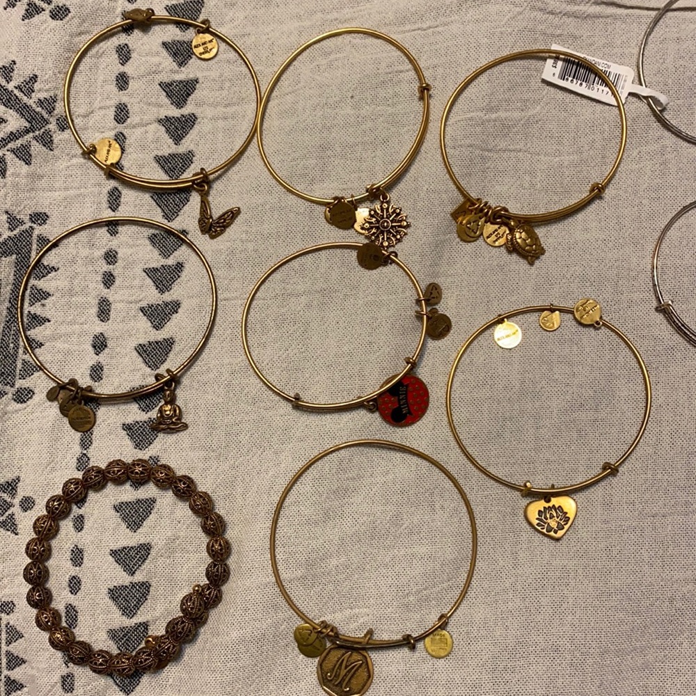Bundle 28 Alex and Ani bracelets